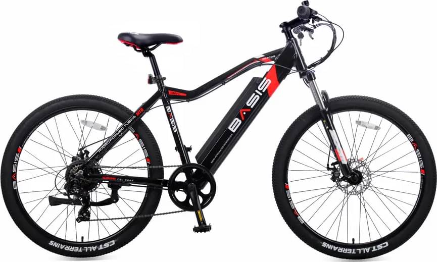 BASIS Beacon Hardtail Electric Mountain bike, 8.8Ah