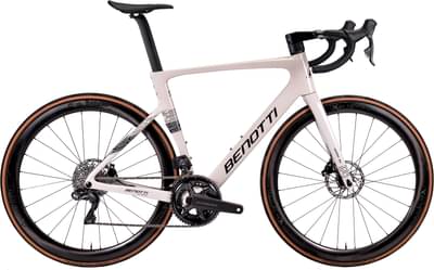 BENOTTI AERO SL Shimano Ultegra Di2 incl. Powermeter, SELECTION 60CX - Offwhite Black