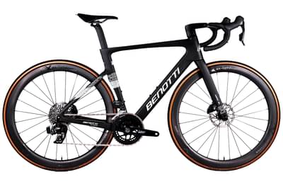 BENOTTI AERO SL SRAM Rival AXS E1, SELECTION 45CX - Black Silver