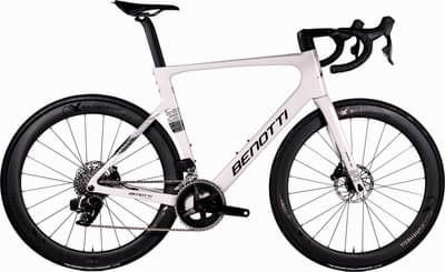 BENOTTI AERO SL SRAM Rival eTap AXS, 2x12, Aero-R 50CX - Offwhite Black