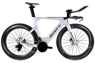 Benotti BLADE TRI 1.0 Shimano Ultegra Di2 incl. Powermeter, 2x12, ULTRA 80C - Silver Rainbow