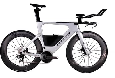 Benotti BLADE TRI SRAM Red AXS incl. Powermeter, 1x12, ULTRA 80C - Silver Rainbow