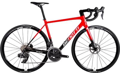 BENOTTI FUOCO Disc SRAM Rival eTap AXS, DT-Swiss - Red Black