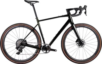 Benotti GRAVEL A SRAM Force XPLR AXS incl. Powermeter, 1x12, engage 35C - Chameleon Green