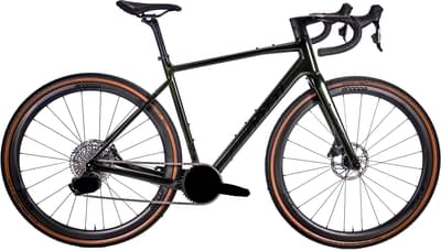 BENOTTI GRAVEL A SRAM Rival AXS E1, 2x12, SELECTION 35CX - Chameleon Green