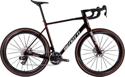 BENOTTI GRAVEL R SRAM RED AXS, 2x12 incl. Powermeter, ULTRA 45CX - Chameleon Red Gold