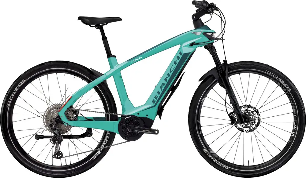 2023 Bianchi e-Omnia X-Type Deore  Specs, Comparisons, Reviews  99 Spokes