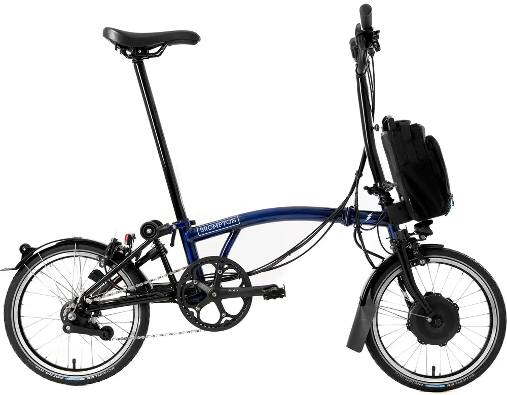 2023 Brompton Electric C Line Explore Folding Bike Mid Specs