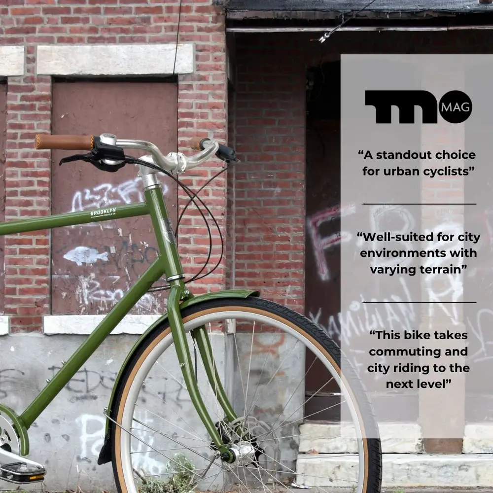 2024 Brooklyn Bicycle Co. Driggs 8i Disc – Specs, Comparisons, Reviews ...