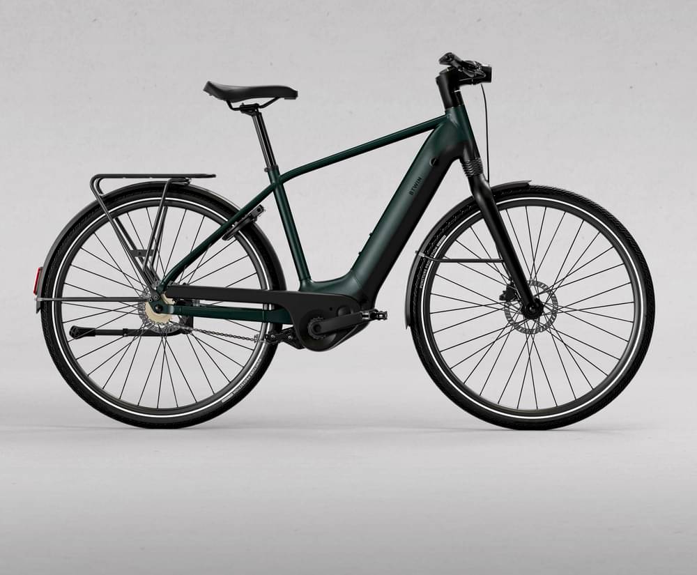 Btwin Long-Distance Automatic Owuru Motor High Frame Electric City Bike LD 920 E