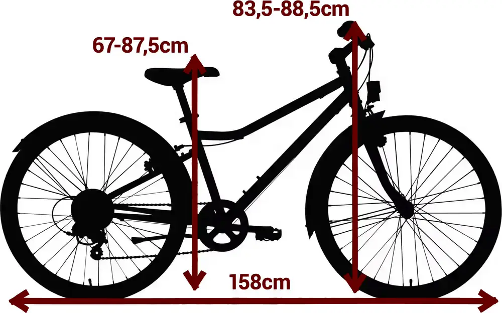 2024 B’TWIN 24 Inch kids hybrid bike riverside 500 9-12 years – Specs ...