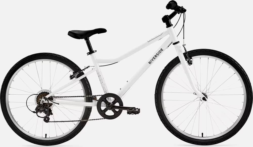Btwin Kids' 9-12 Years 24" Hybrid Bike Riverside 100