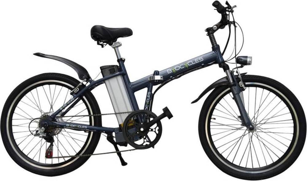 BYOCYCLES Boxer 24" Electric Folding Mountian Bike 10Ah