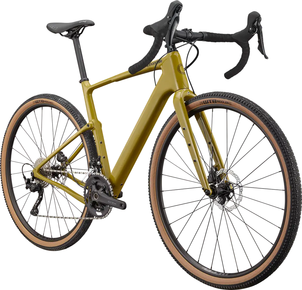 Cannondale Topstone Carbon 4 オリーブ S Cannondale Topstone Carbon 4 Gravel Bike - Olive Green | The