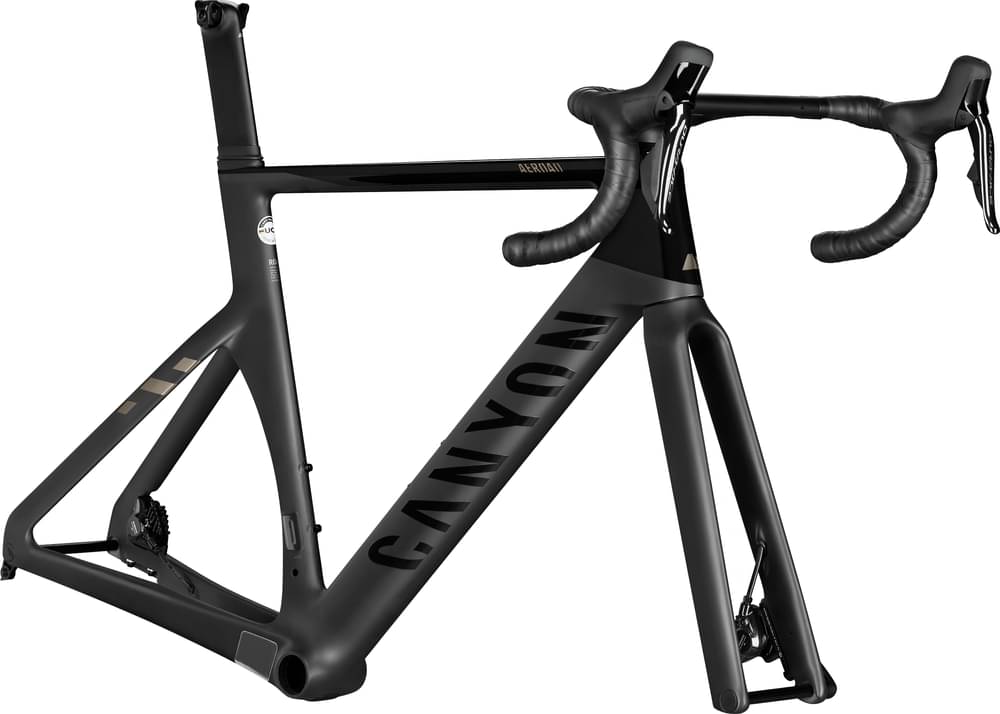 Canyon Aeroad CFR フレームセット Mサイズ ハンドル付 2022 Canyon Aeroad CFR Disc Frame and Brake Kit – Specs