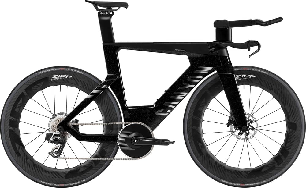 自転車本体 CANYON Speedmax CF7 Canyon Speedmax CF 7 Di2 Triathlon Bike - 2025, Large
