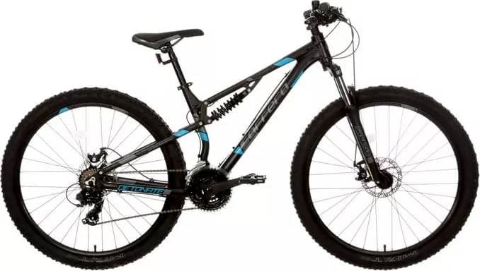 Carrera Detonate Full Suspension Mens Mountain Bike