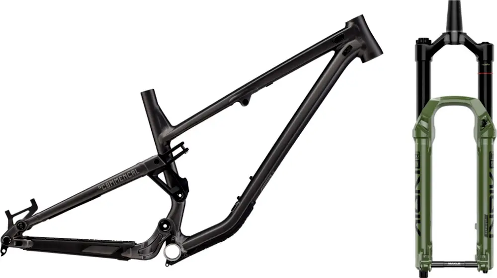 2023 Commençal META TR V4 + ROCKSHOX LYRIK ULT CHARGER 3 GREEN Frame