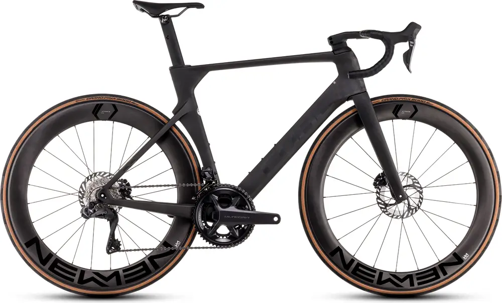 CUBE Litening Air C:68X ultralight road bike ready for la