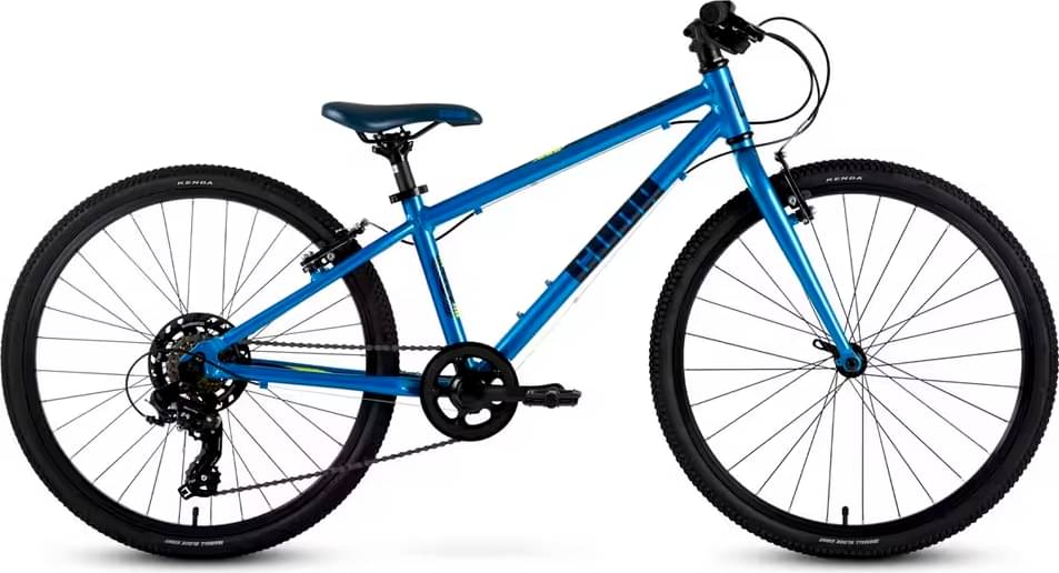 CUDA Lightweight Kids Mountain Bike 7-10 Year old Children 7 Speed 24 Wheel