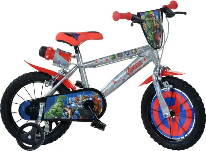DINOBIKES Avengers 16" Bikes with Removable Stabilisers