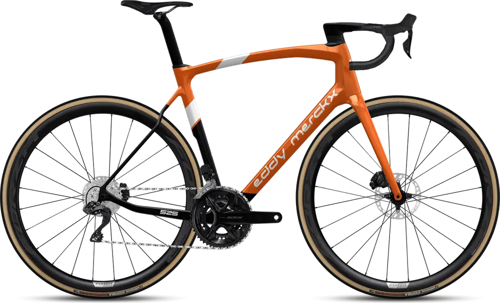 2025 Eddy Merckx 525 Shimano 105 DI2 // 2x12s – Specs, Comparisons
