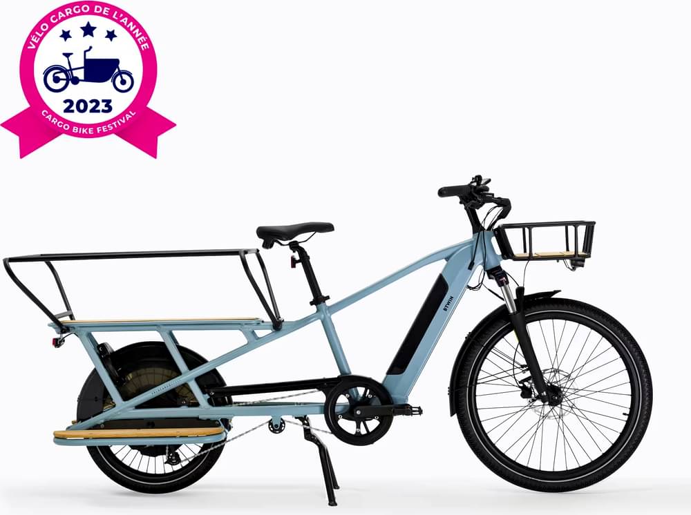 ELOPS Electric Cargo Bike Rear loading longtail R500