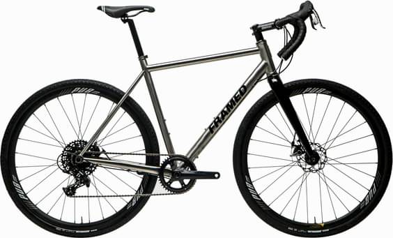 Framed Basswood Titanium W/Ekar 1X13 Bike