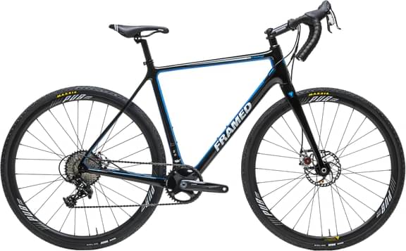 Framed Course Carbon Gravel Bike w/ Carbon Wheels