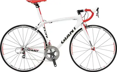 Compare: 2011 Giant TCR Advanced 1 vs TCR Advanced 2 vs TCR