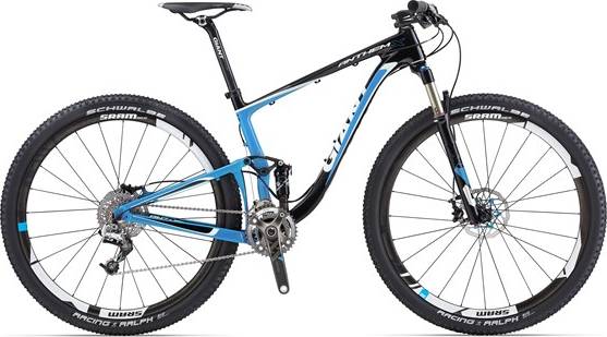 2012 Giant 2013 Anthem X Advanced 29er 0 – Specs, Comparisons