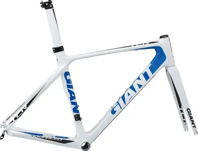2012 Giant TCR Advanced Frameset (White/Blue) – Specs, Comparisons