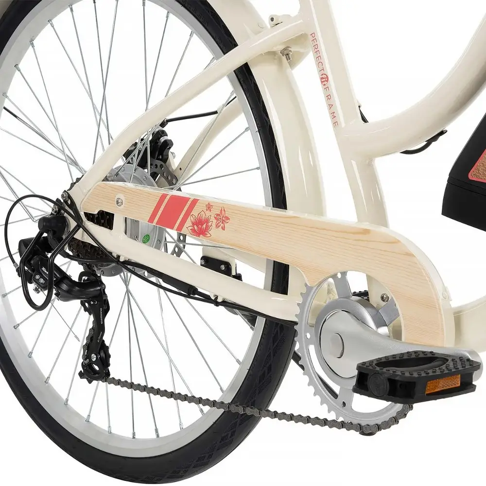 2021 Huffy Panama Jack Women's Electric Comfort Bike – Specs