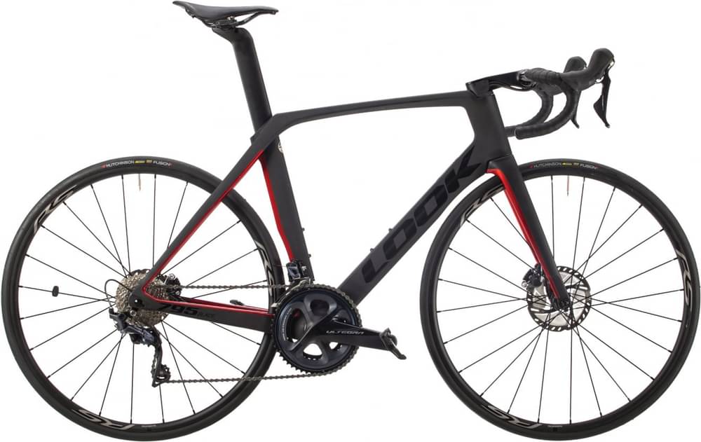 Look 795 BLADE Black Metallic Red Mat Glossy
