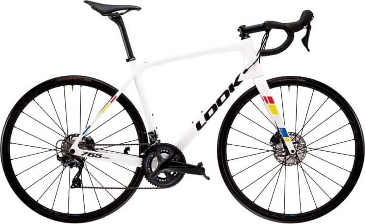 Look 765 OPTIMUM DISC PROTEAM WHITE GLOSSY
