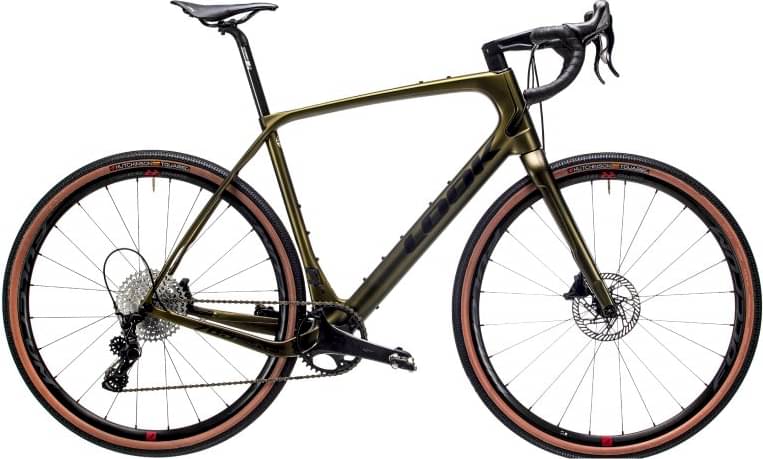 Look 765 GRAVEL RS METALLIC HOPE GREEN SATIN