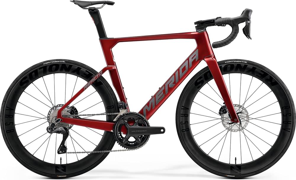 MERIDA REACTO Sサイズ ブラック/レッド MERIDA Reacto 300 2018 Black / Red · Motocard Bike