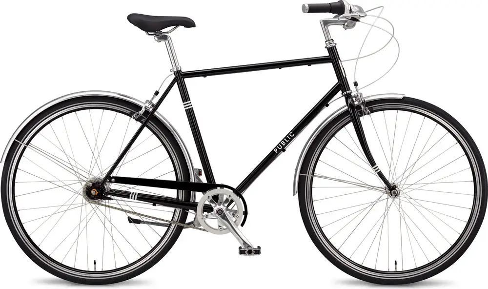 steel frame commuter bike