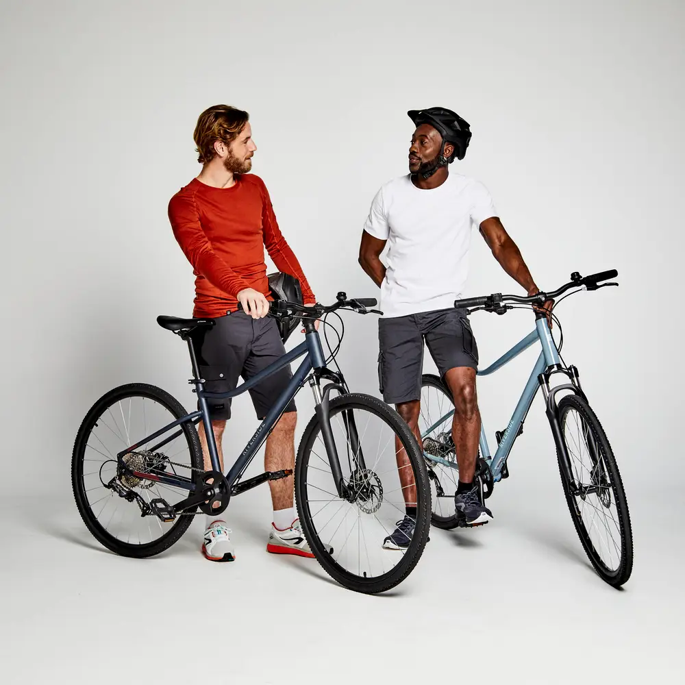2023 RIVERSIDE Lightweight 9-speed, single-chainring hybrid bike ...