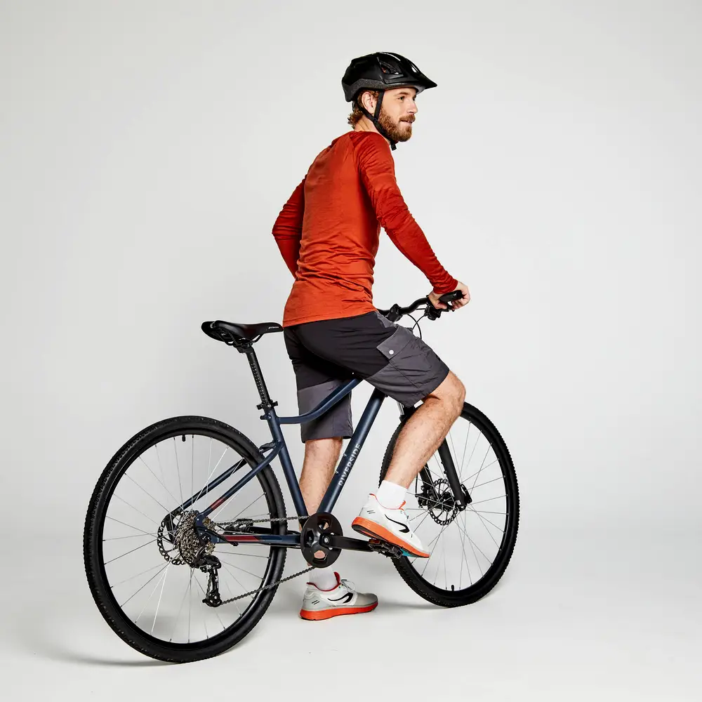 2023 RIVERSIDE Lightweight 9-speed, single-chainring hybrid bike ...