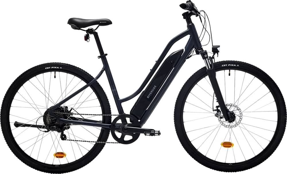 RIVERSIDE Low Frame Electric Hybrid Bike 100 E