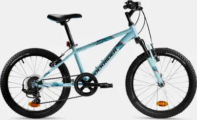 2023 Rockrider Kids' 20-inch, 6-speed, suspension fork mountain