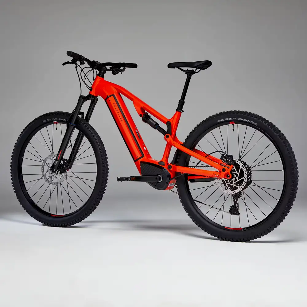 2024 Rockrider 29" Full Suspension Electric Mountain Bike E-Expl 520 S