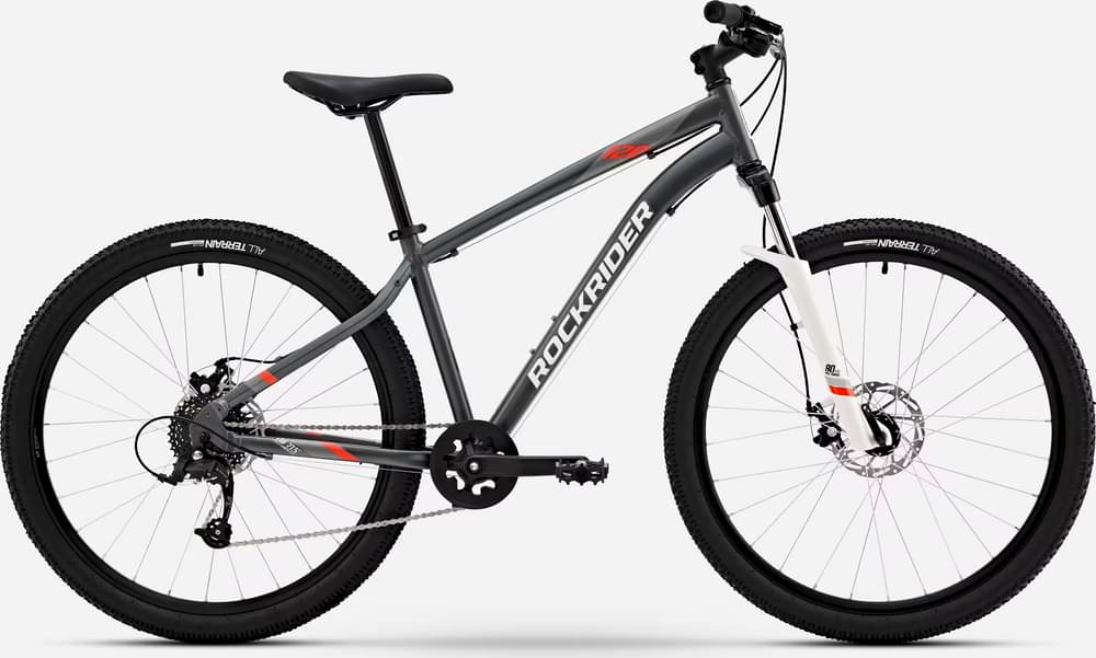 2025 Rockrider Mountainbike 27.5 Zoll ST120 Grau/Orange – Specs