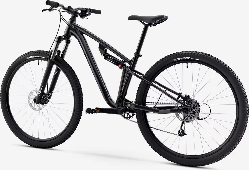 2026 Rockrider Mountainbike vollgefedert 29 Zoll Expl 100 S schwarz ...