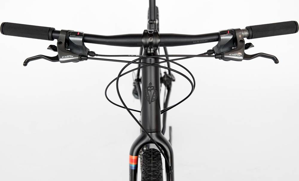 gravel bike salsa journeyman flat bar claris