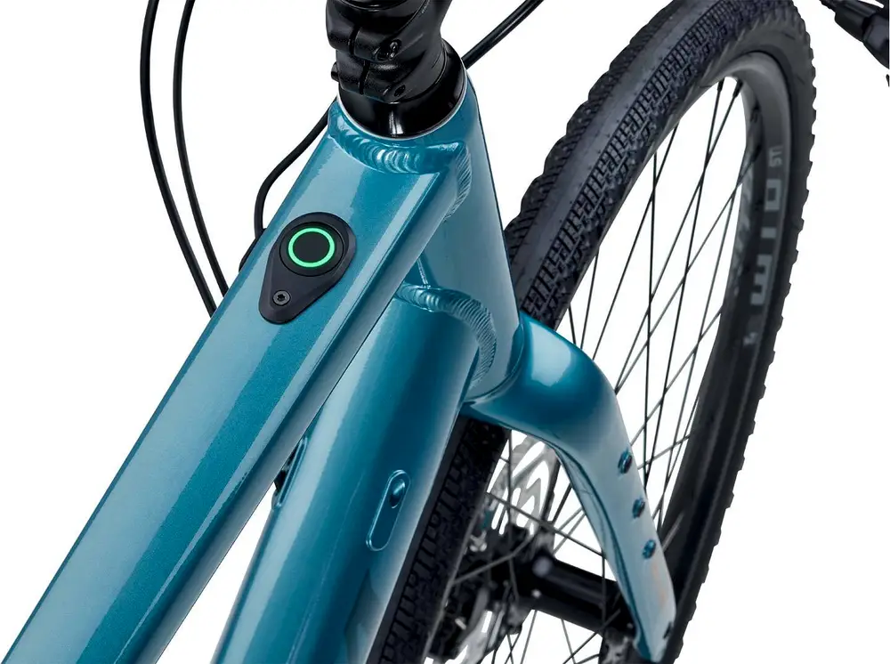 Salsa Confluence Flat Bar Cues 11 Ebike - Dark Cyan Large
