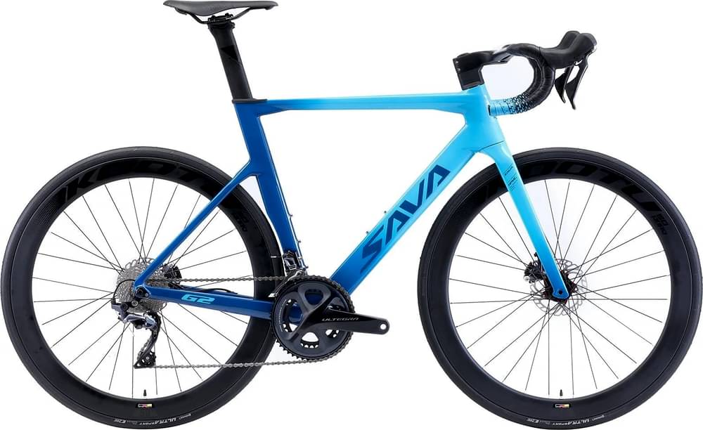 SAVA Full Carbon Road Bike Integrated Handlebar SHIMANO R8020 22 Speed