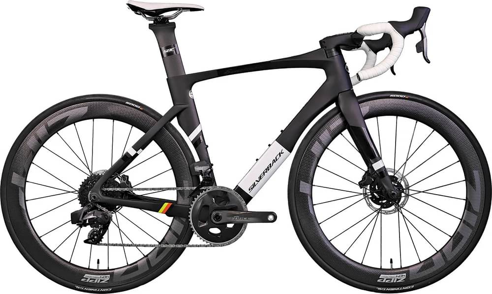 SILVERBACK Scarosso Force AXS with ZIPP 404 Firecest wheels