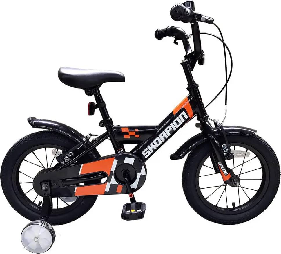 SKORPION Bruno 14In Kids Bicycle w/ Stabilisers